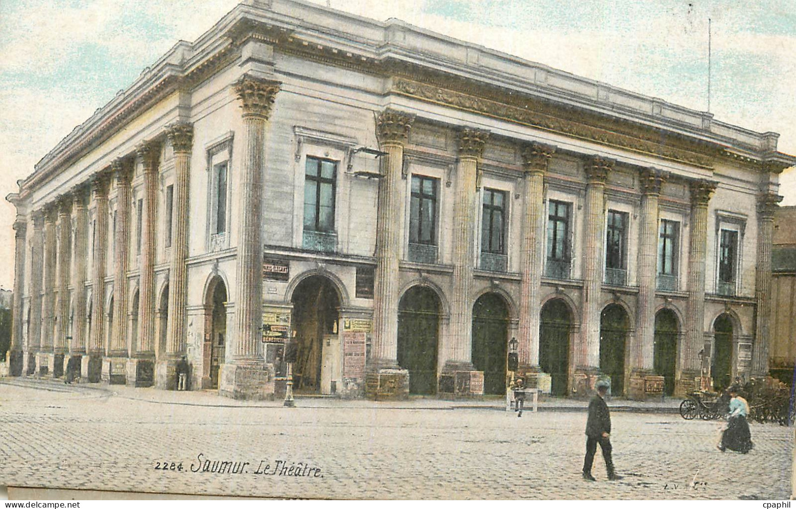 CPA Saumur le Theatre