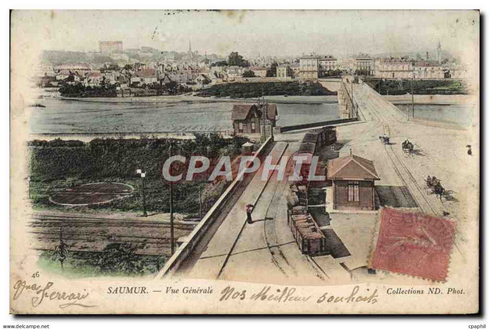 CPA Saumur Vue Generale