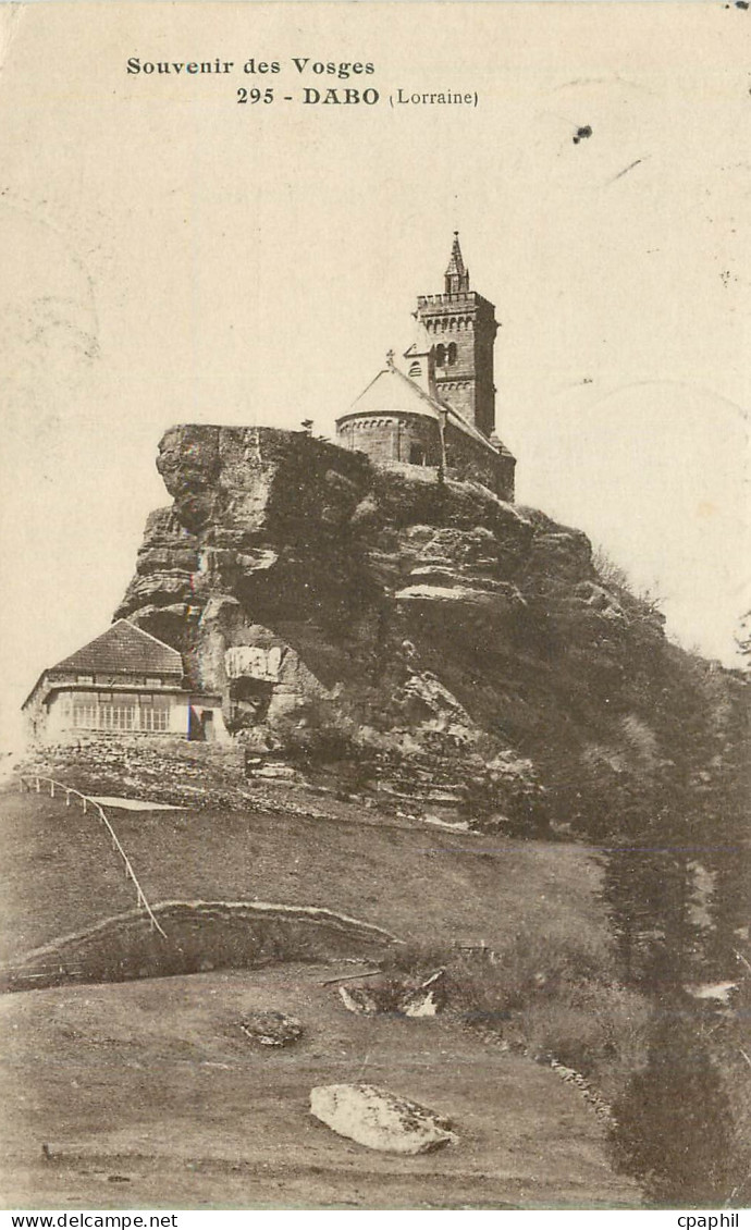 CPA Sauvenir des Vosges Dabo Lorraine
