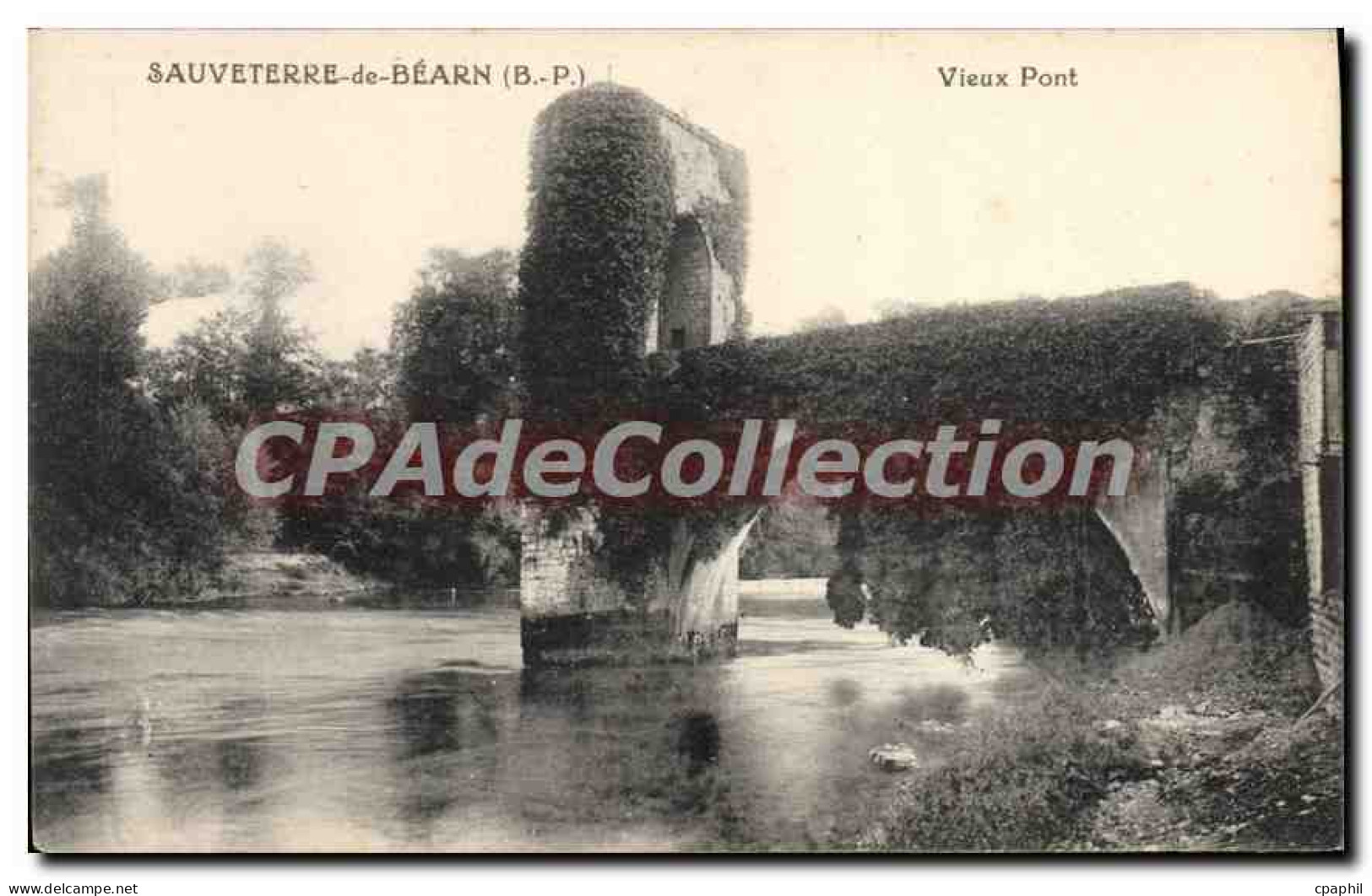CPA Sauveterre de Bearn BP Vieux Pont