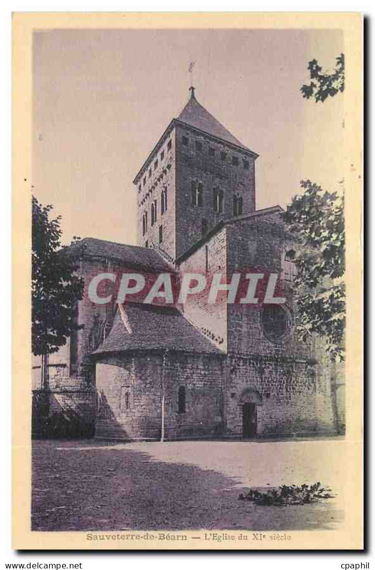CPA Sauveterre de Bearn l'Eglise du XI siecle