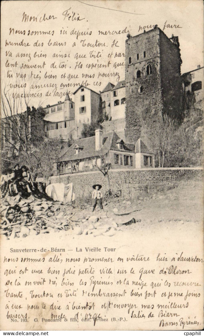 CPA Sauveterre de Bearn La vieille tour