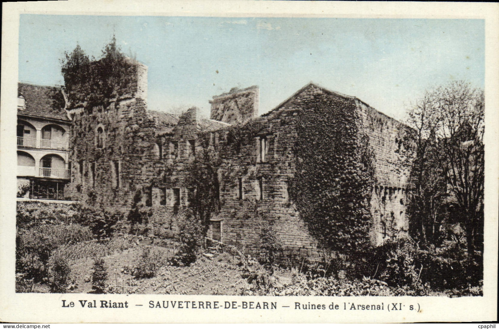 CPA Sauveterre De Bearn Ruines De I'Arsenal