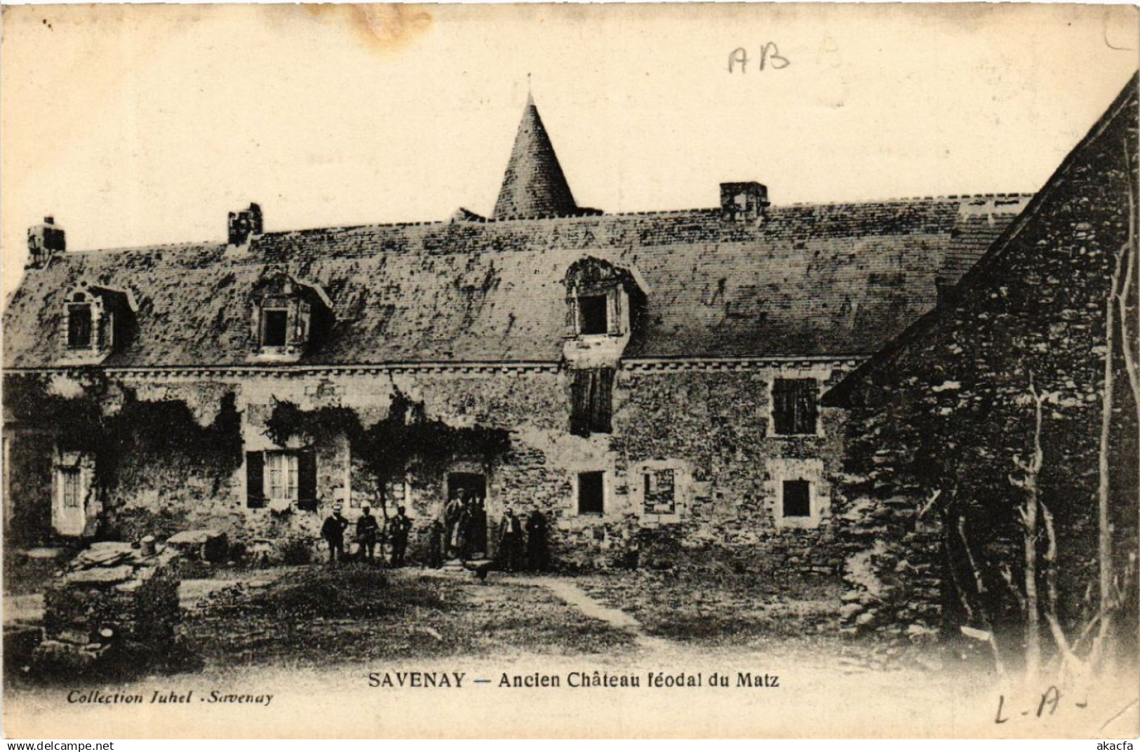 CPA Savenay - Ancien-Chateau feodal du Matz (587549)