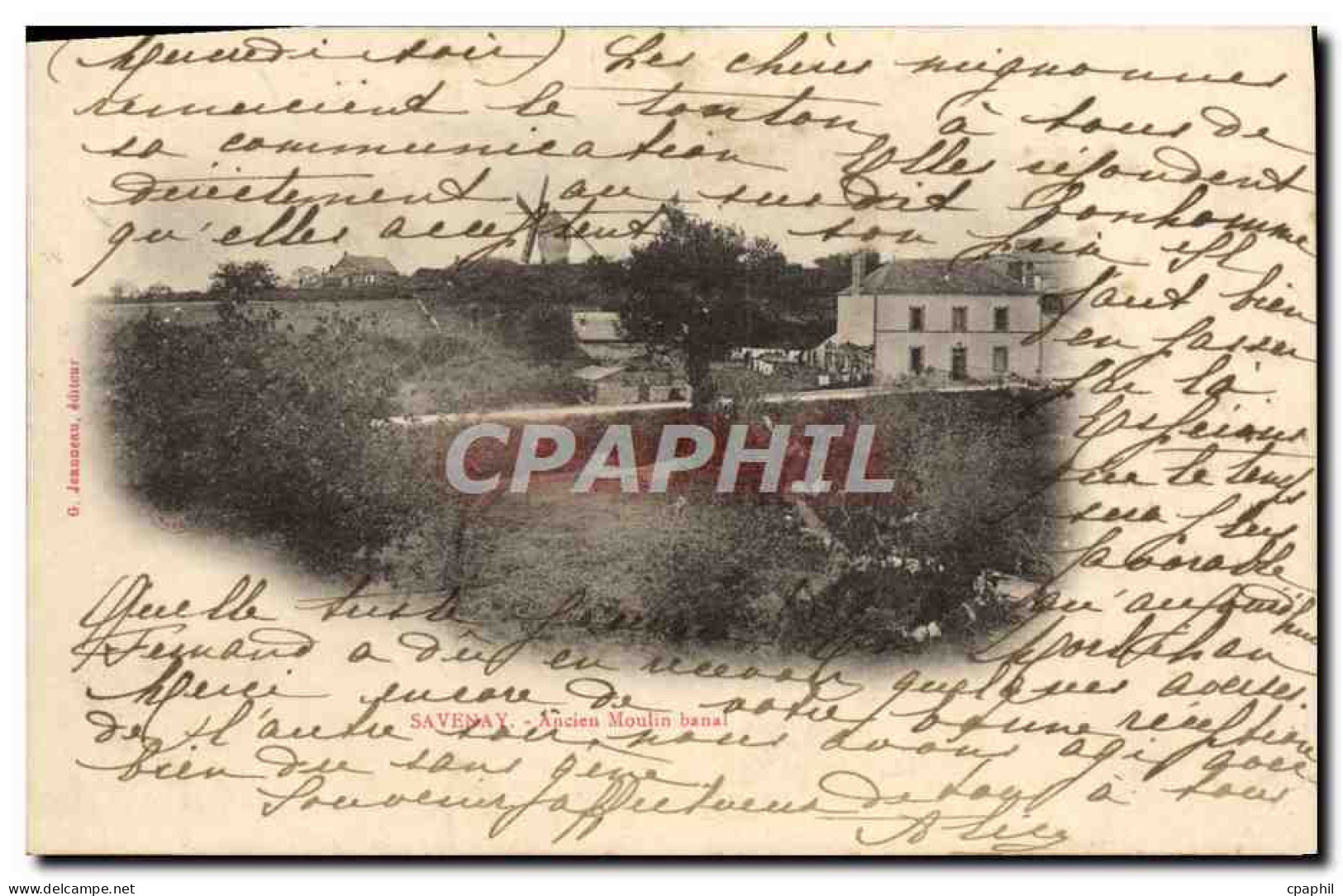 CPA Savenay Ancien Moulin Banal