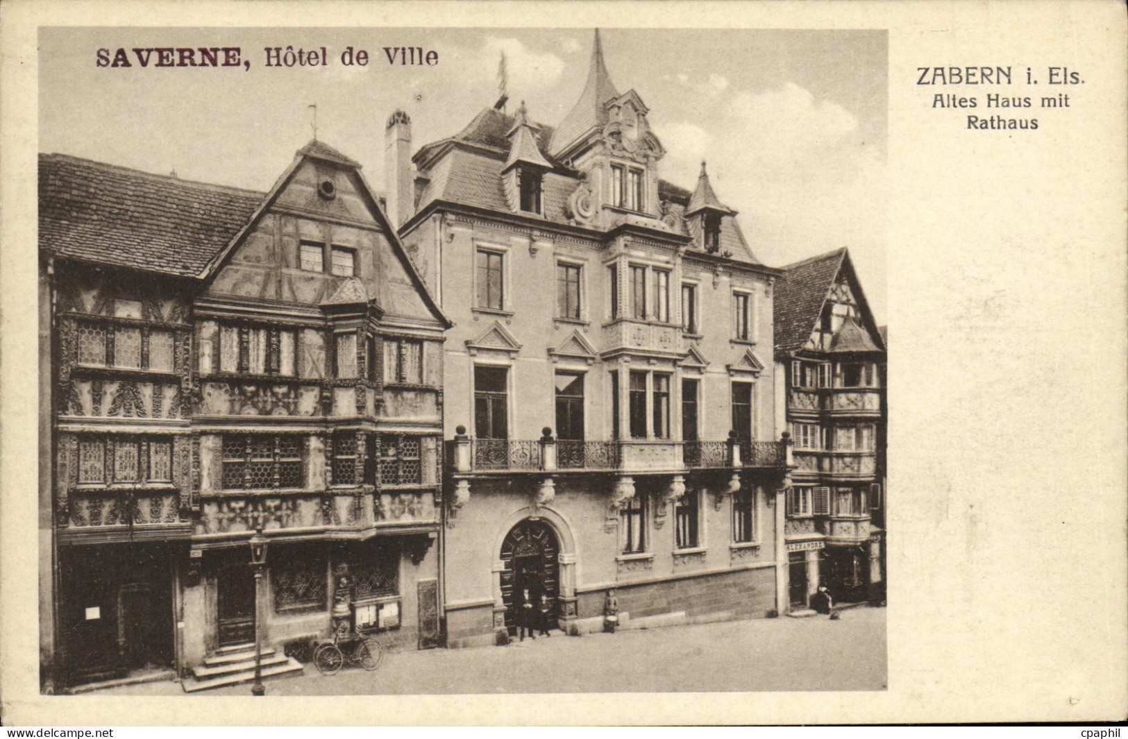 CPA Saverne Hotel de Ville