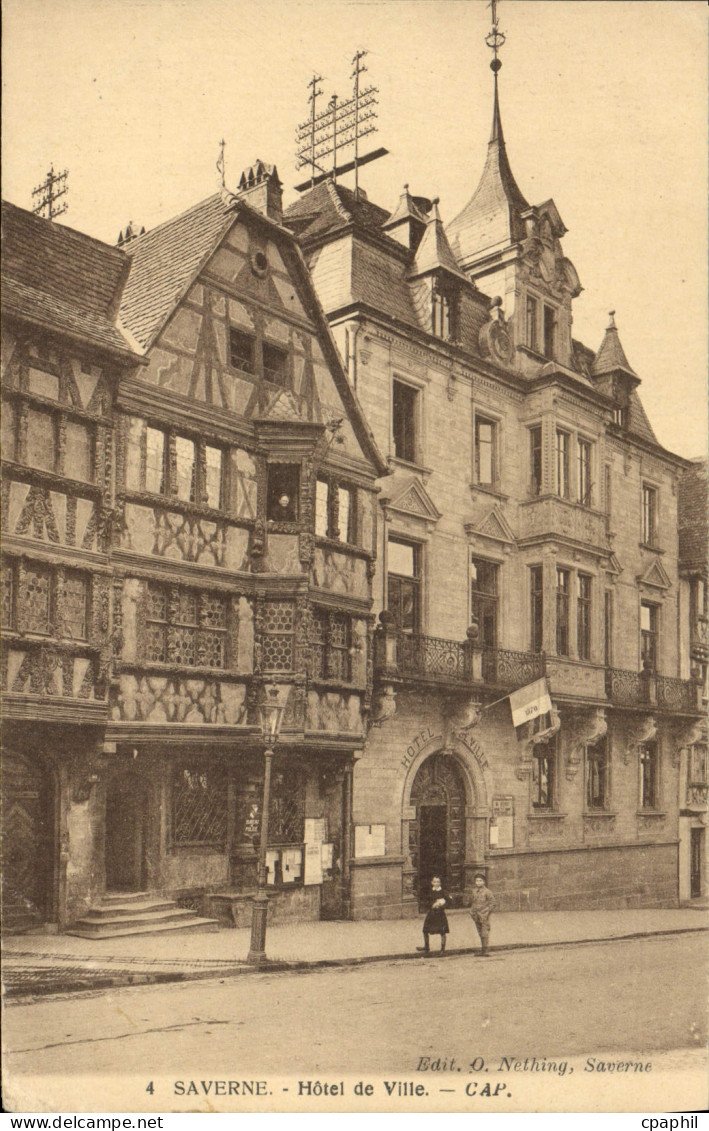 CPA Saverne Hotel De Ville