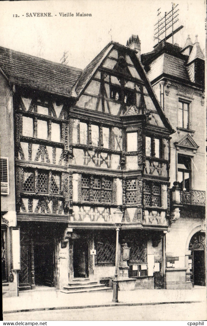 CPA Saverne Vieille Maison
