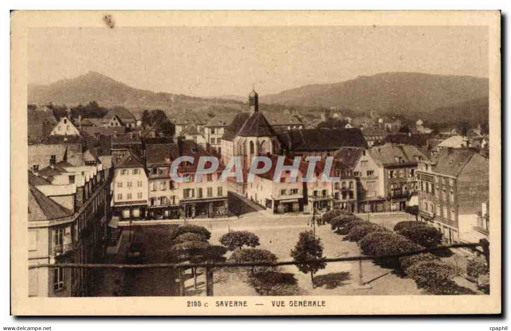 CPA Saverne Vue Generale