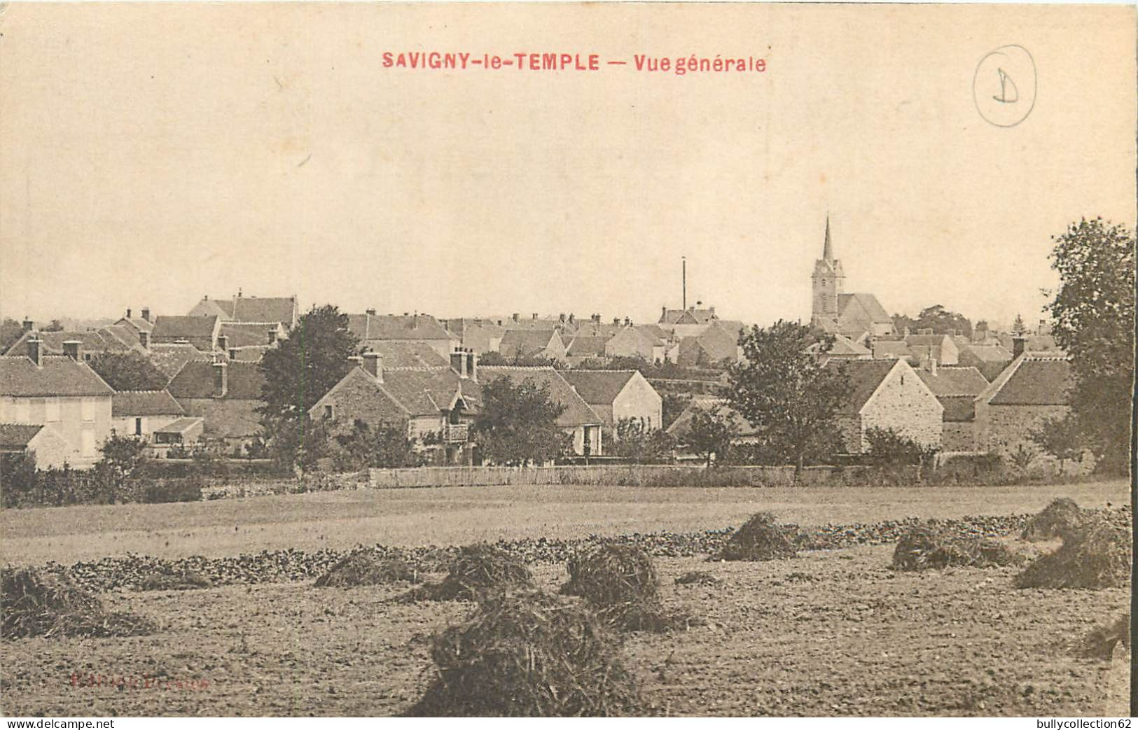 CPA Savigny le Temple 77/478