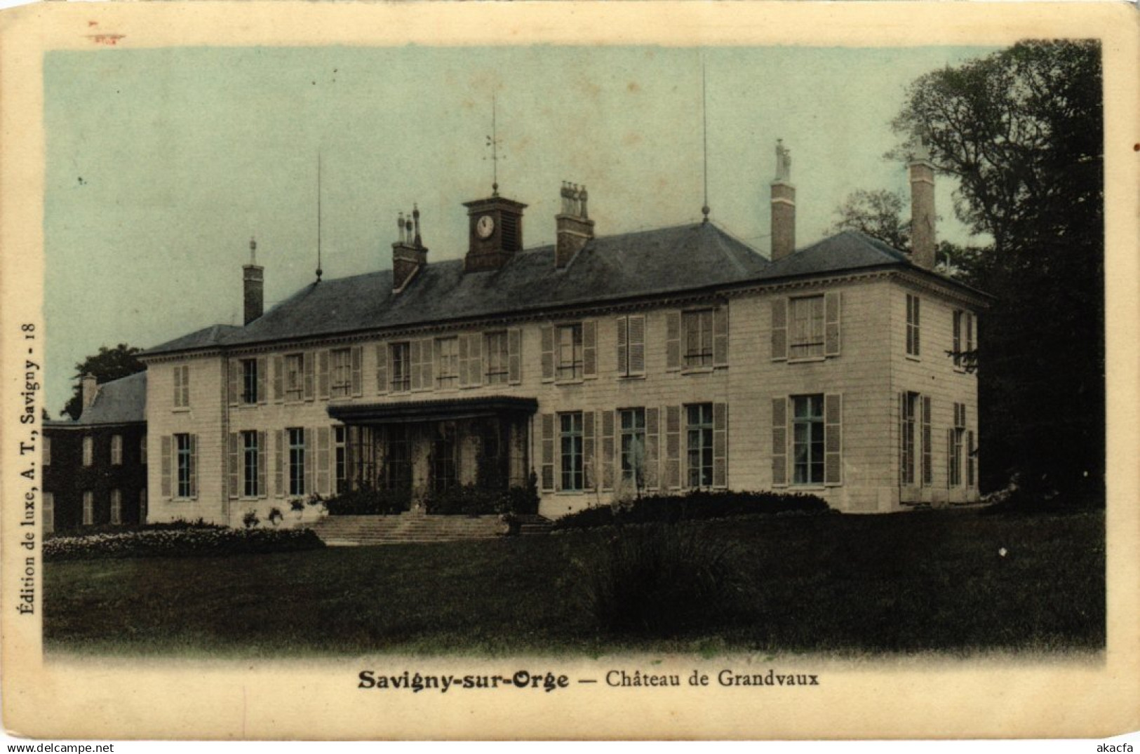 CPA Savigny sur Orge Chateau de Grandvaux FRANCE (1371097)