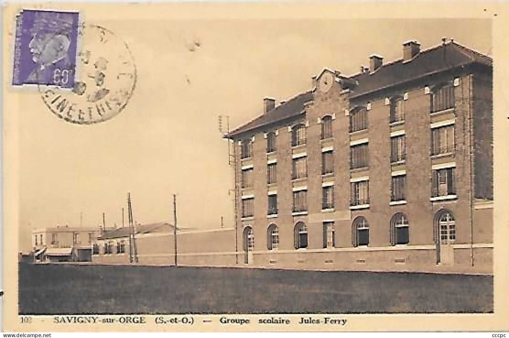 CPA Savigny-sur-Orge Groupe Scolaire Jules-Ferry