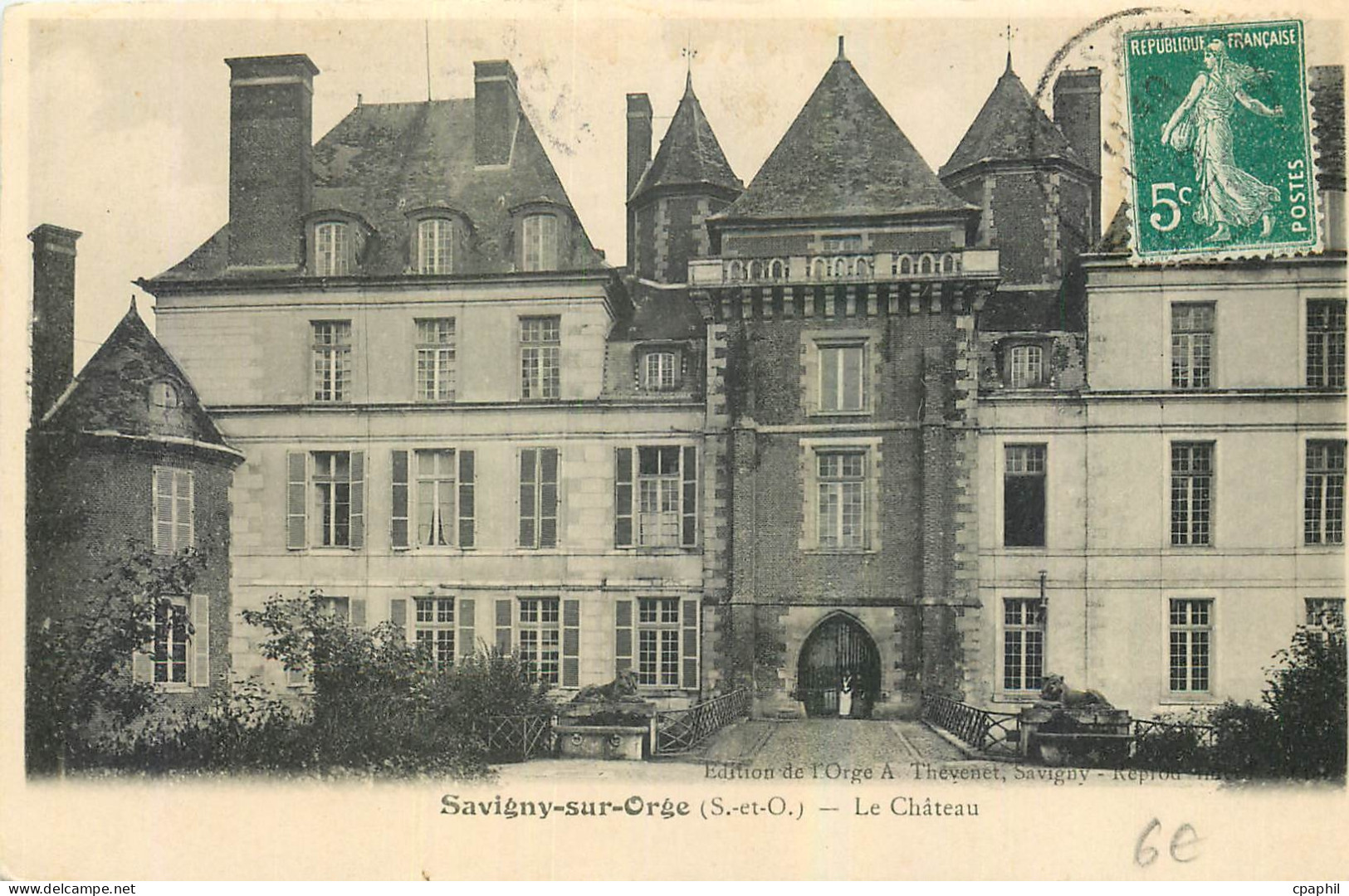 CPA Savigny sur Orge S et O Le Chateau
