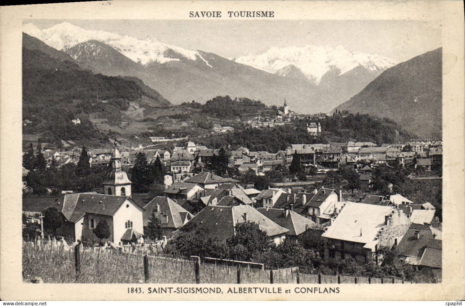 CPA Savoie Tourisme Gresy sur Isere Albertville et Conflans