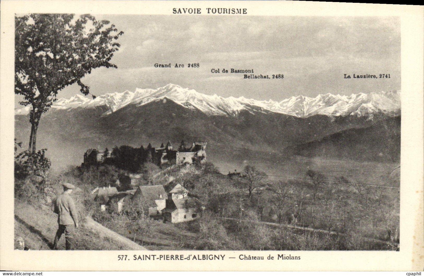 CPA Savoie Tourisme Saint Pierre d'Albigny chateau de Miolans