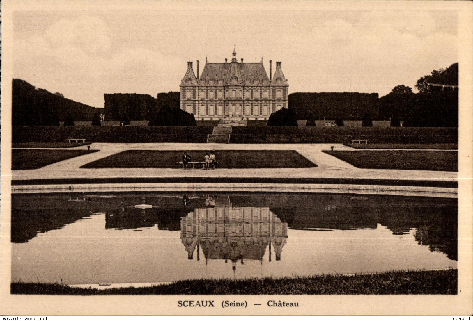 CPA Sceaux (Seine) Chateau