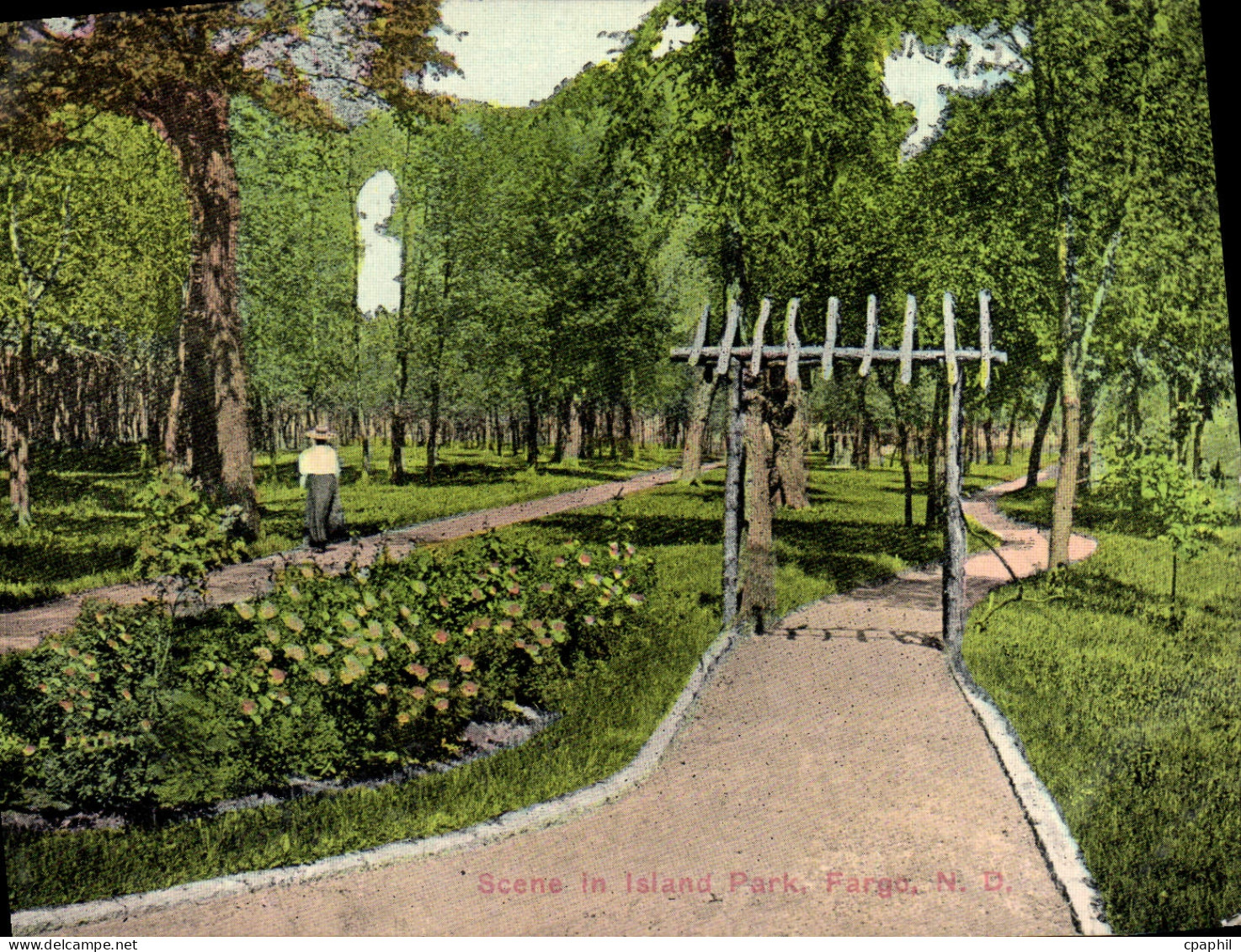 CPA Scene In Island Park Fargo N D