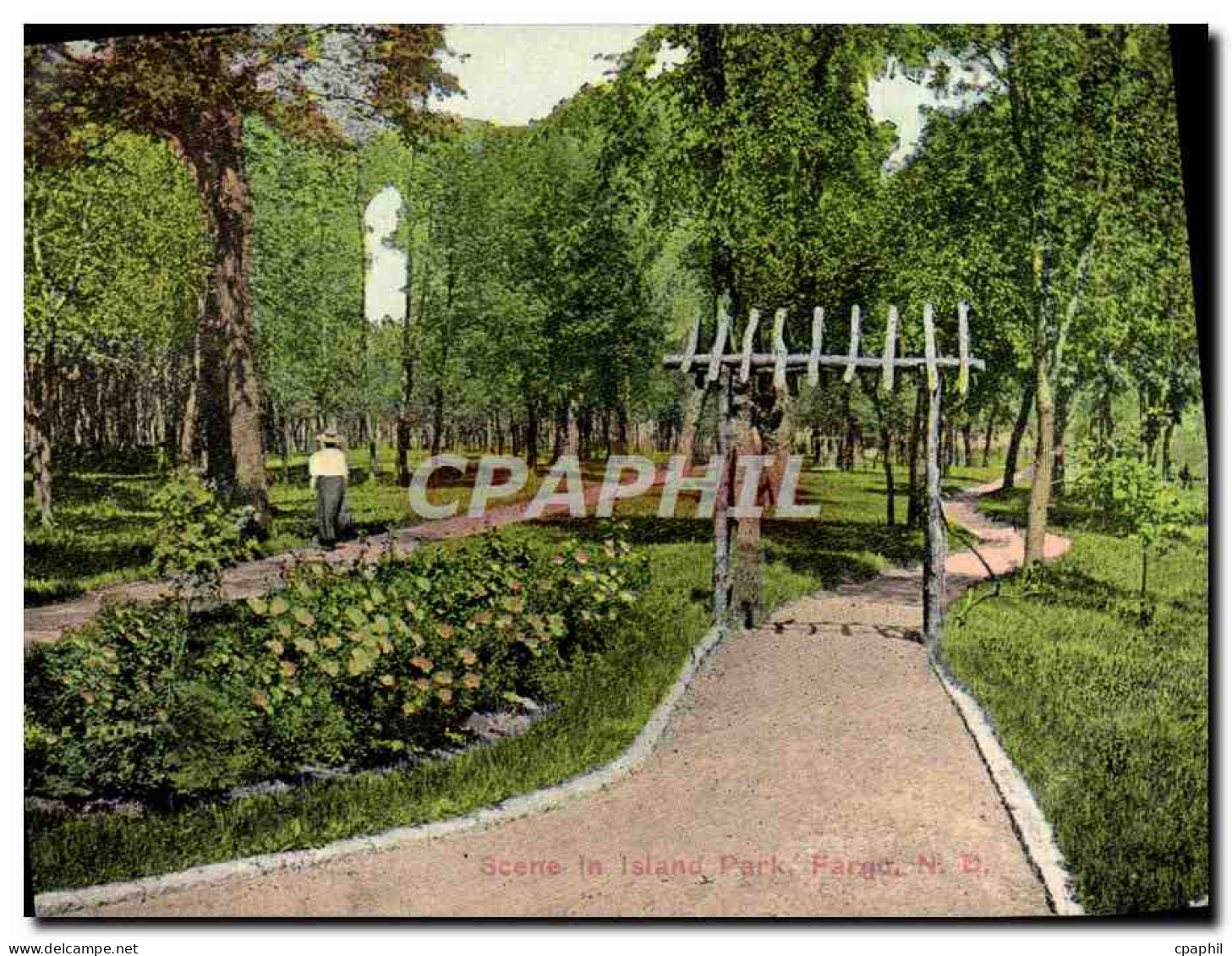 CPA Scene In Island Park Fargo N D