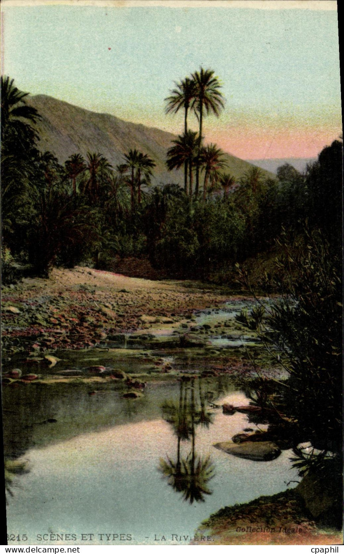 CPA Scenes et Types La Riviere