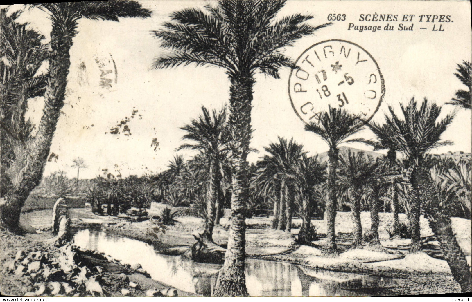 CPA Scenes et Types Paysage du Sud