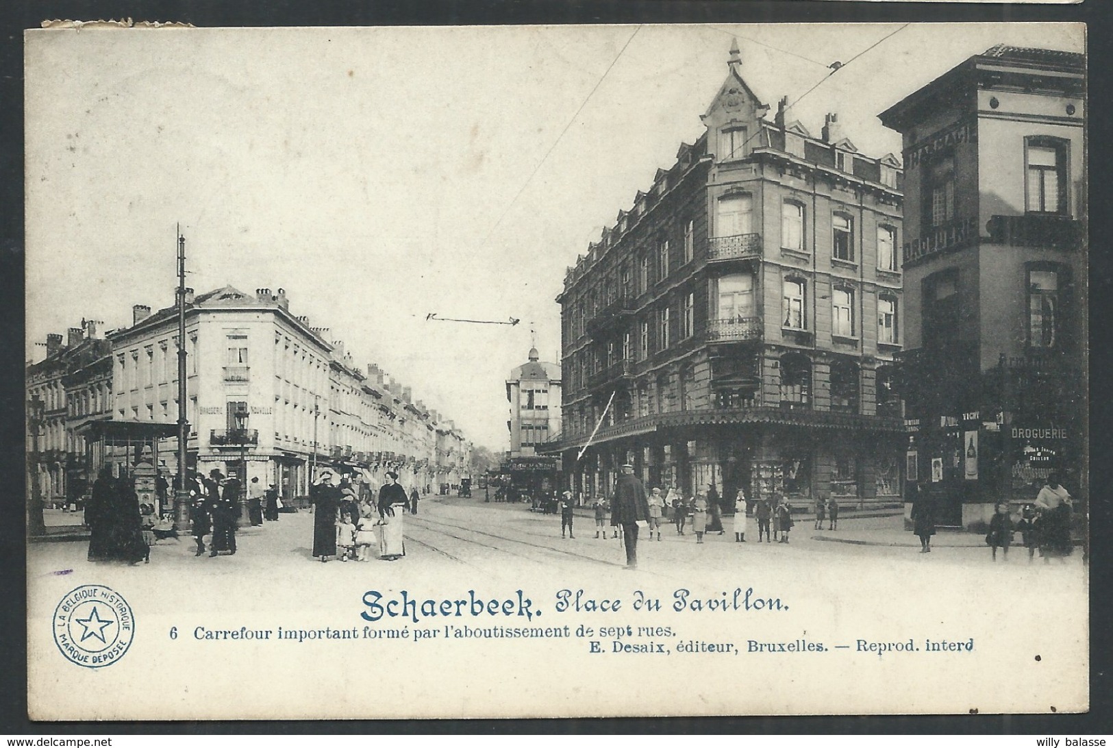 +++ CPA - SCHAERBEEK - SCHAARBEEK - Place du Pavillon  //