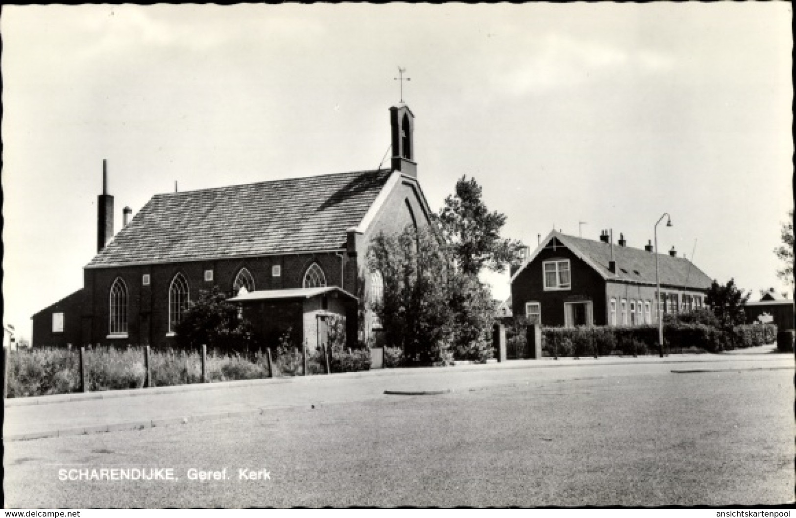 CPA Scharendijke Zeeland Niederlande, Kirche