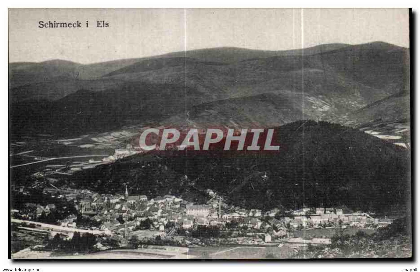 CPA Schirmeck i Els