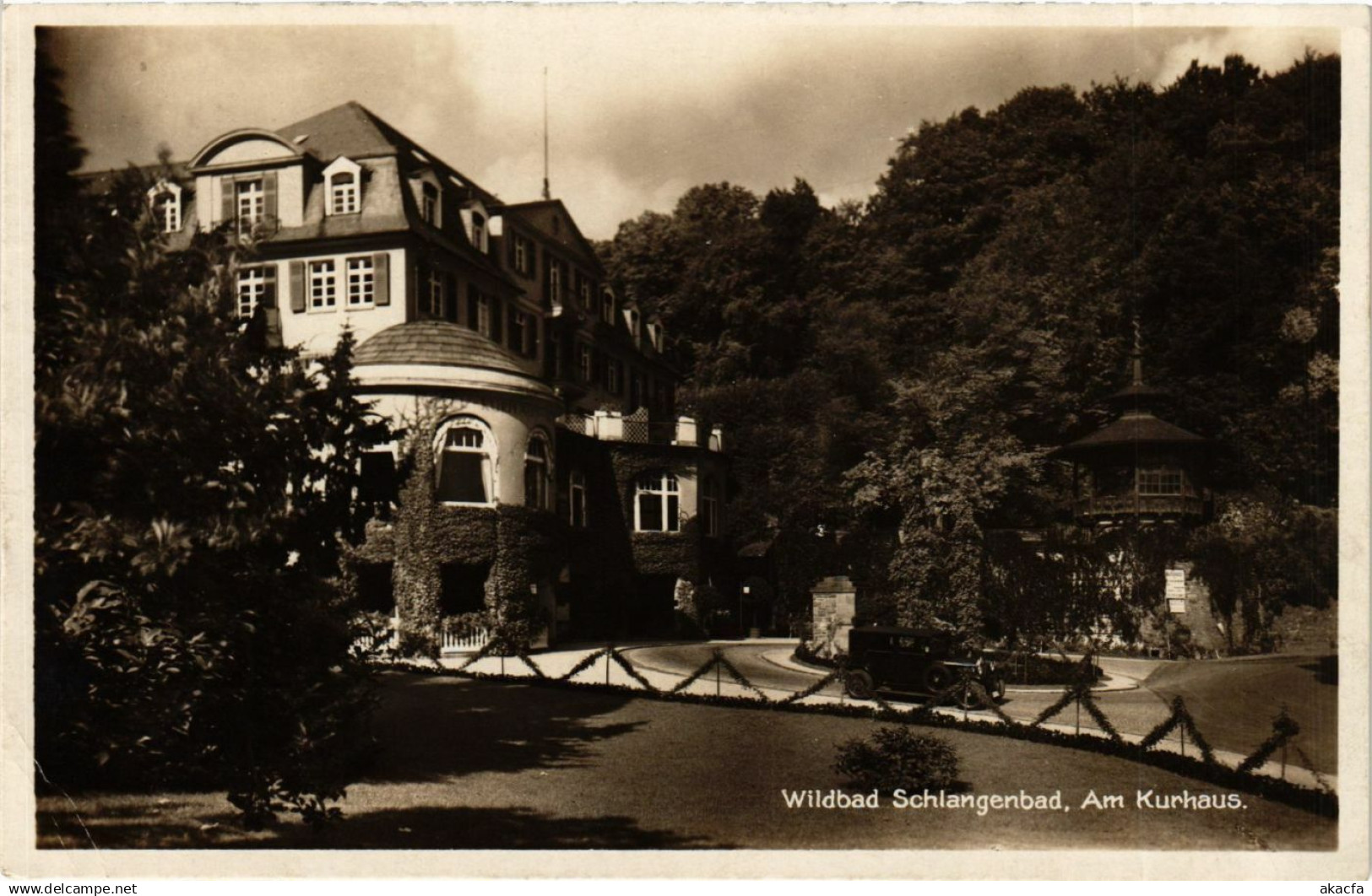 CPA Schlangenbad - Wildbad Schlangenbad - Am Kurhaus GERMANY (859653)