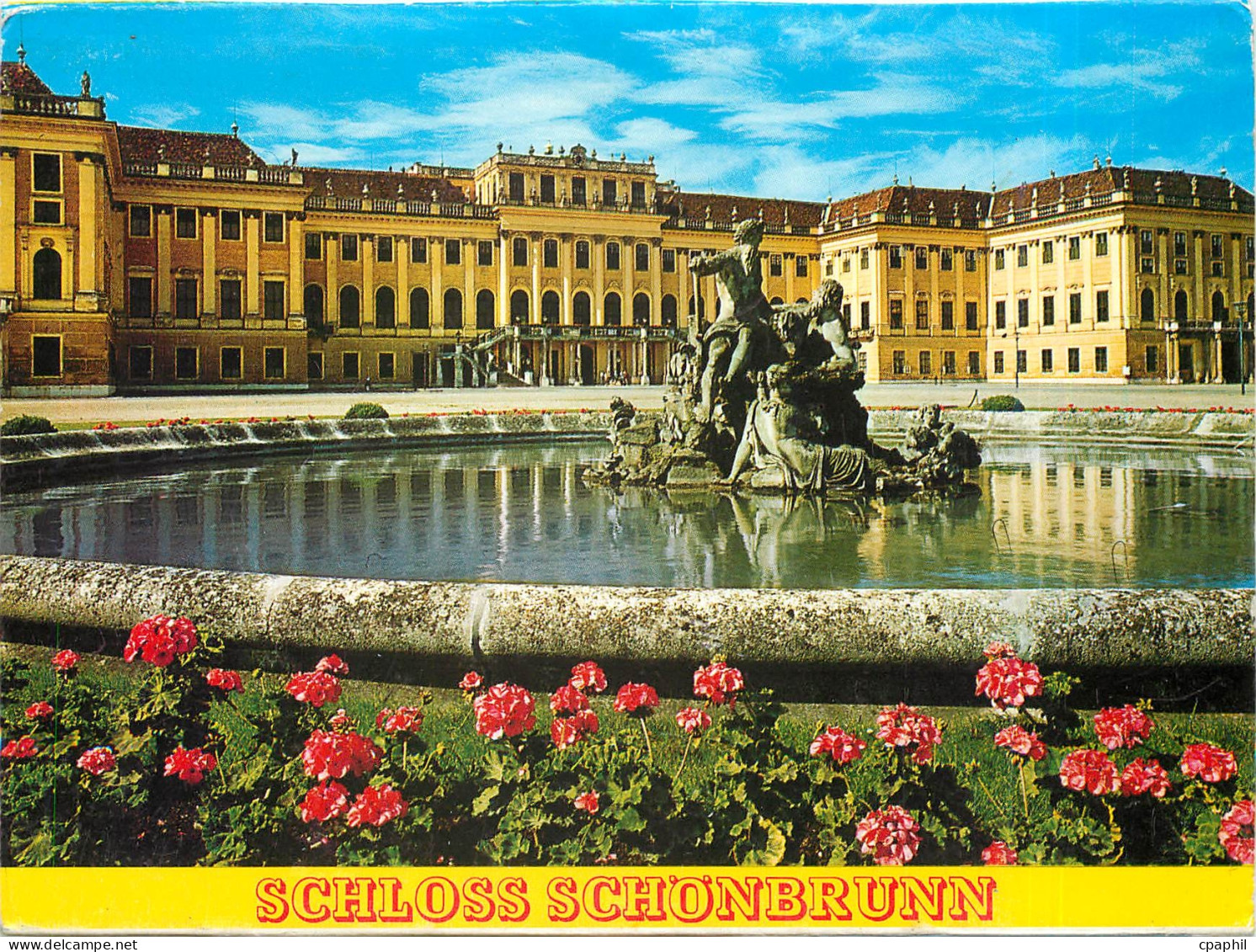 CPA Schloss Schonbrunn Vienne Chateau de Schoenbrunn