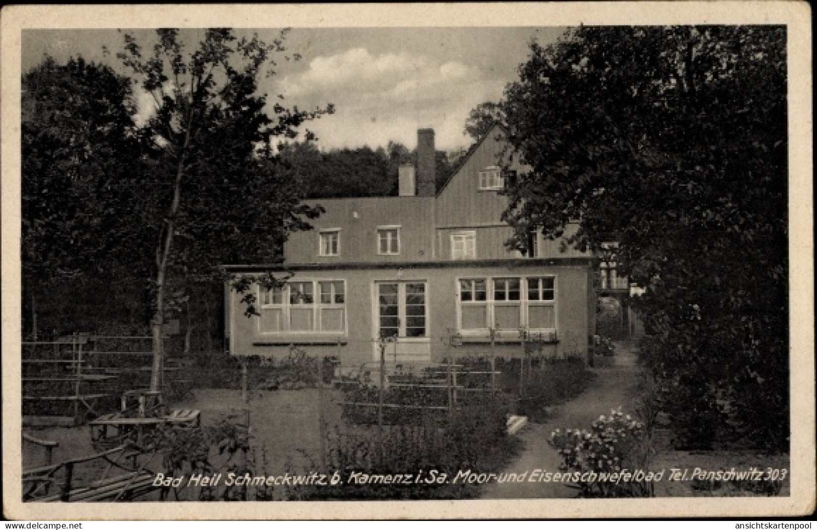 CPA Schmeckwitz Oberlausitz, Bad Heil, Moor- und Eisenschwefelbad