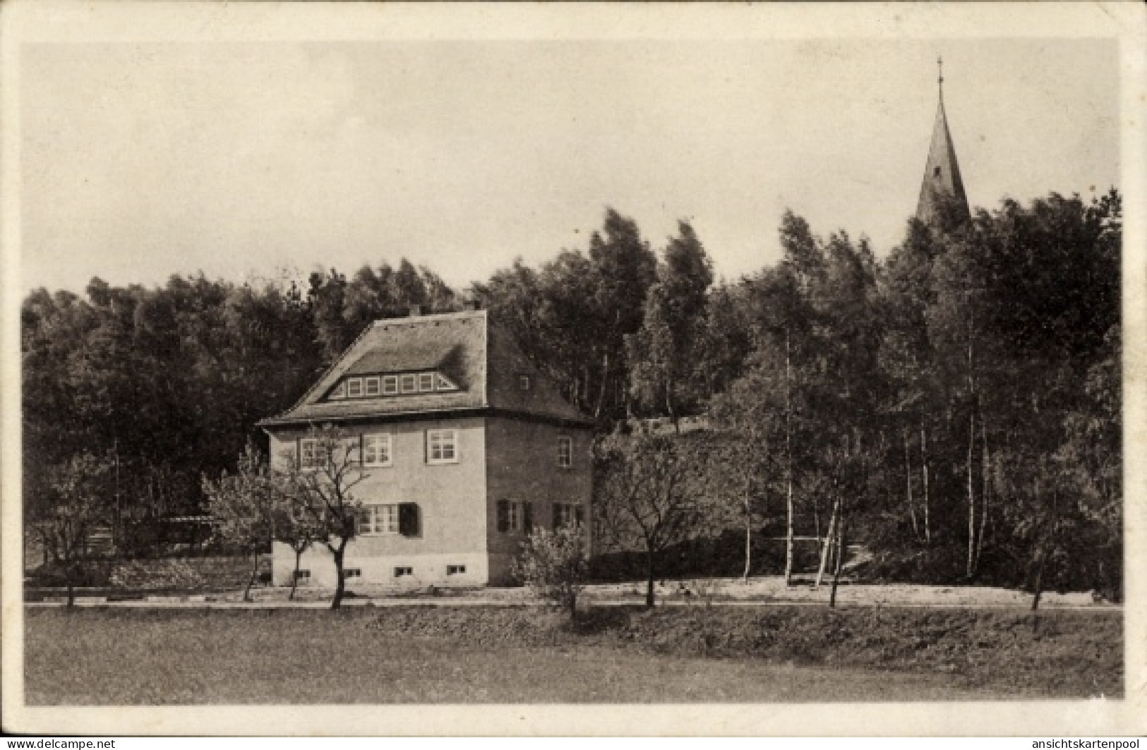 CPA Schmeckwitz Oberlausitz, Evangelisches Jugendheim, Jugendherberge