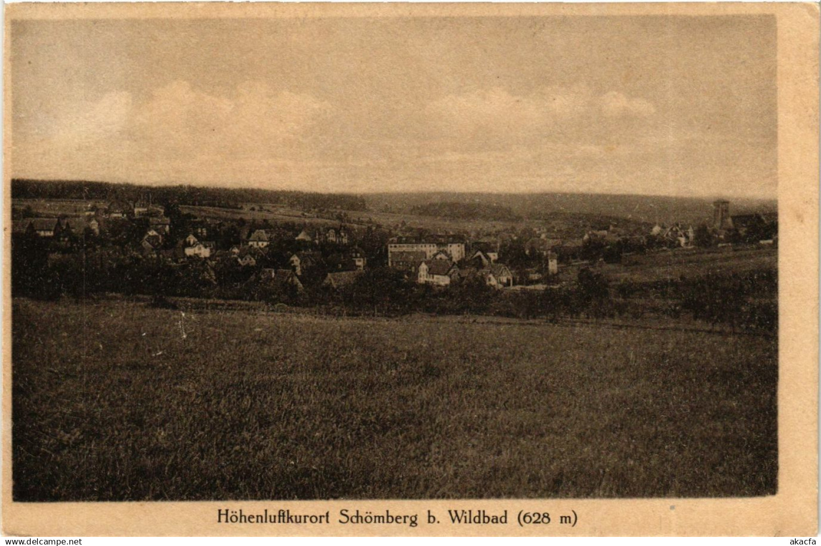 CPA Schomberg - Schomberg b. Wildbad - Panorama GERMANY (910395)