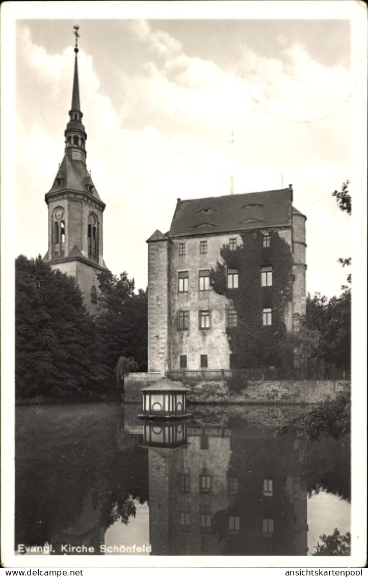 CPA Schönfelde Steinhöfel in Brandenburg, Evangelische Kirche