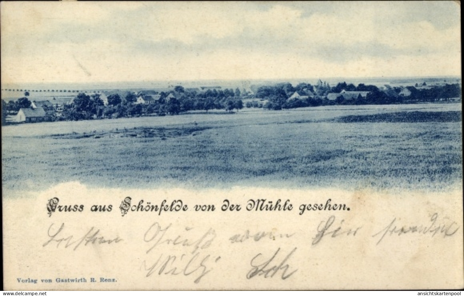 CPA Schönfelde Steinhöfel in Brandenburg, Panorama
