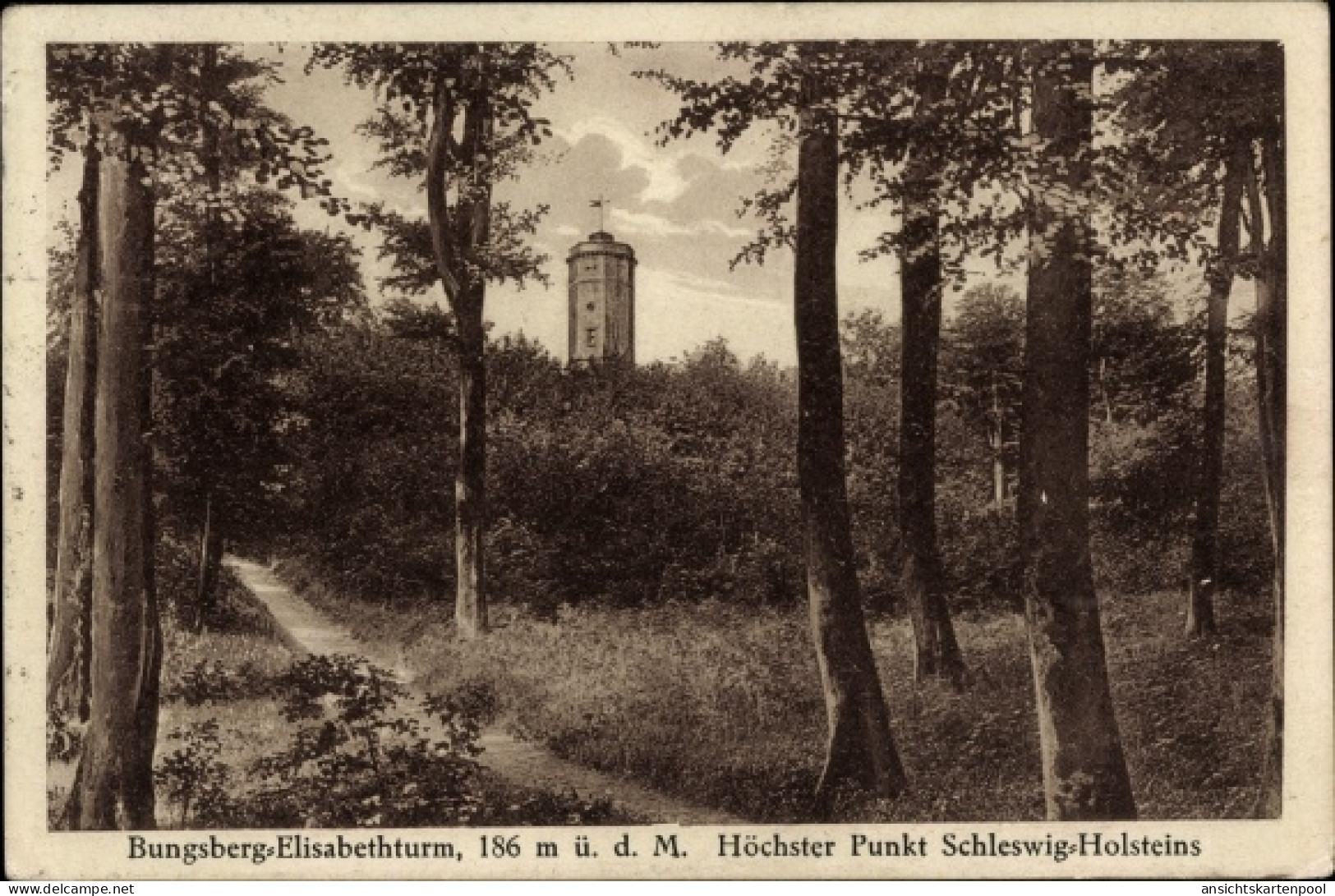 CPA Schönwalde am Bungsberg in Ostholstein, Elisabethturm