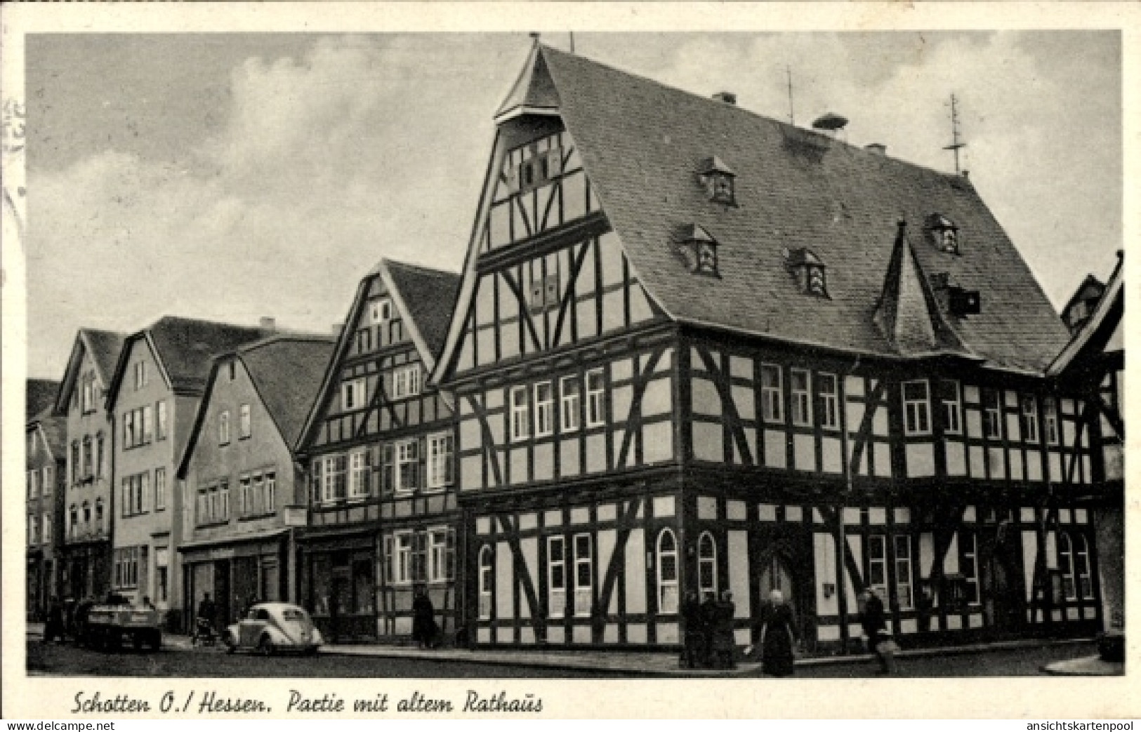 CPA Schotten im Vogelsbergkreis Hessen, Altes Rathaus