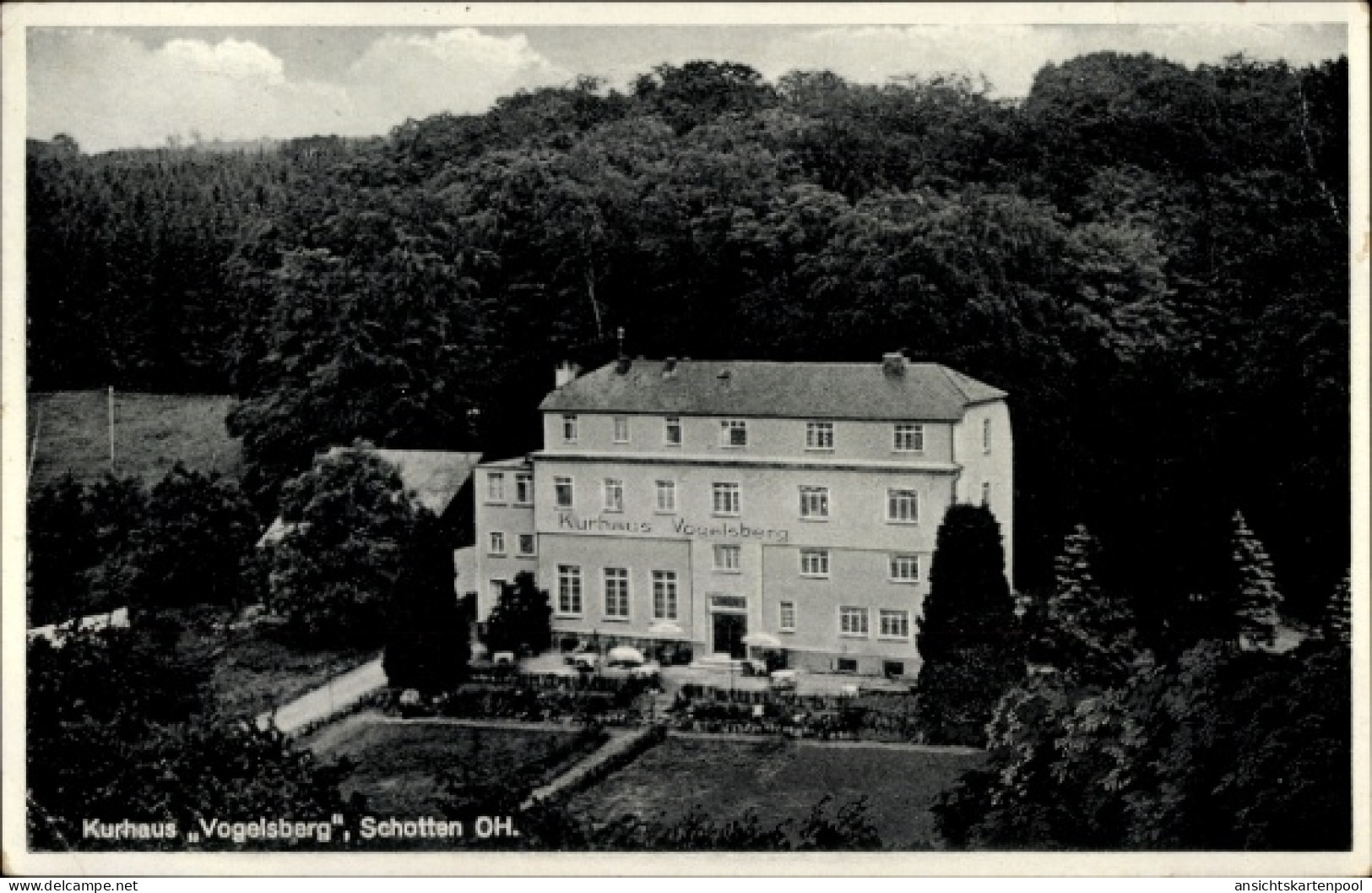 CPA Schotten im Vogelsbergkreis Hessen, Kurhaus Vogelsberg