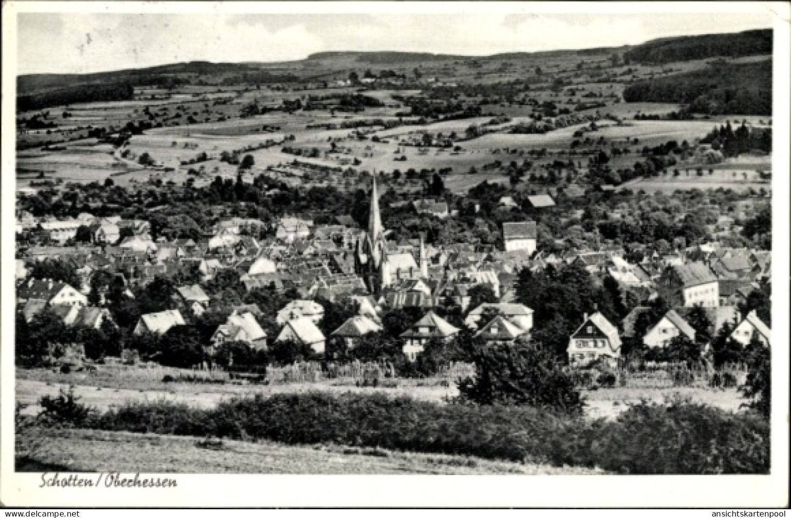 CPA Schotten im Vogelsbergkreis Hessen, Panorama