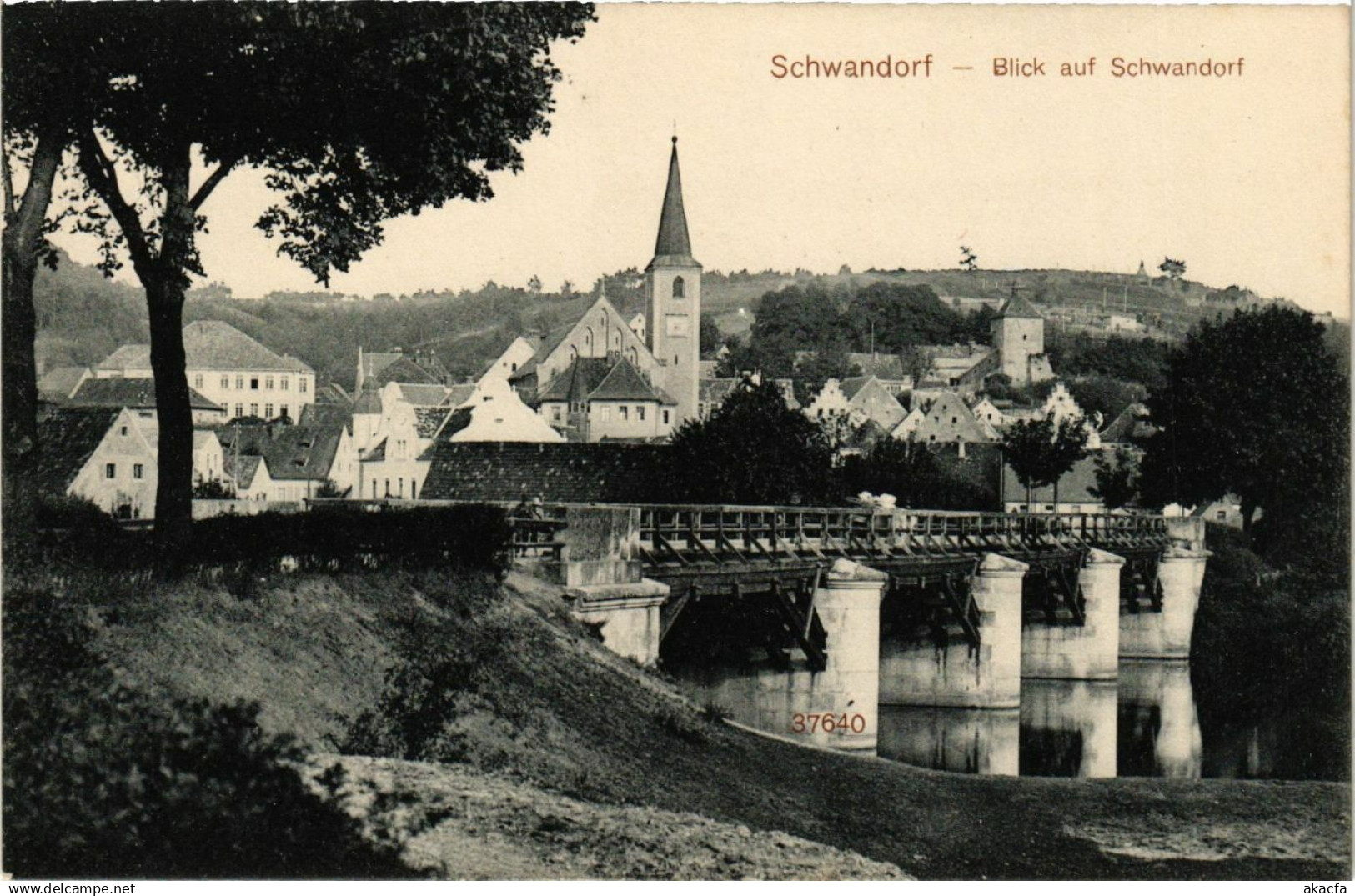 CPA Schwandorf - Blick auf Schwandorf GERMANY (963054)