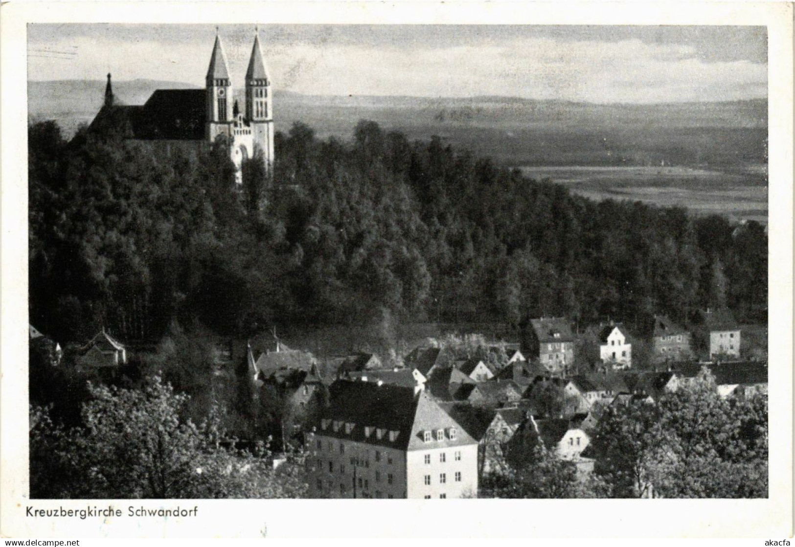 CPA Schwandorf - Kreuzbergkirche Schwandorf GERMANY (963137)