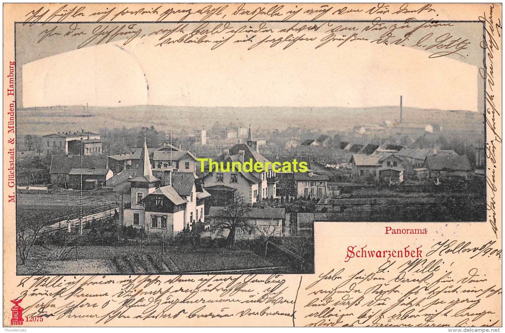 CPA  SCHWARZENBEK PANORAMA