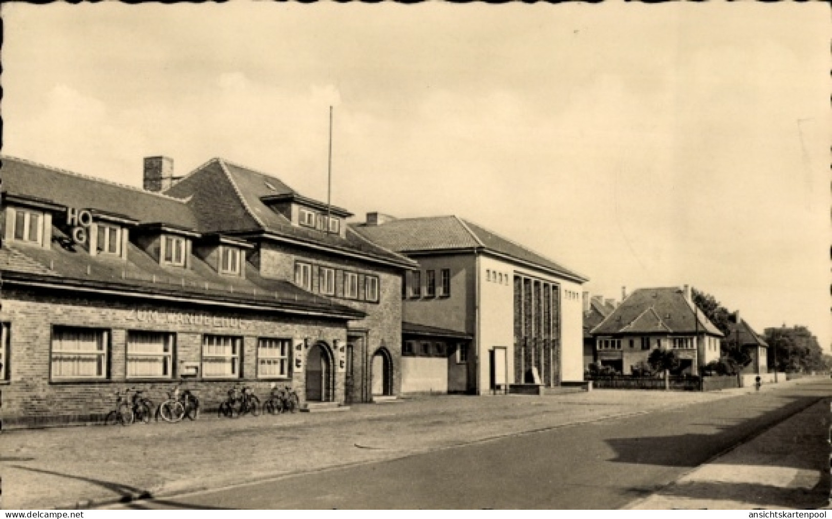 CPA Schwarzheide in der Niederlausitz, Kulturhaus, HOG Zum Wandelhof