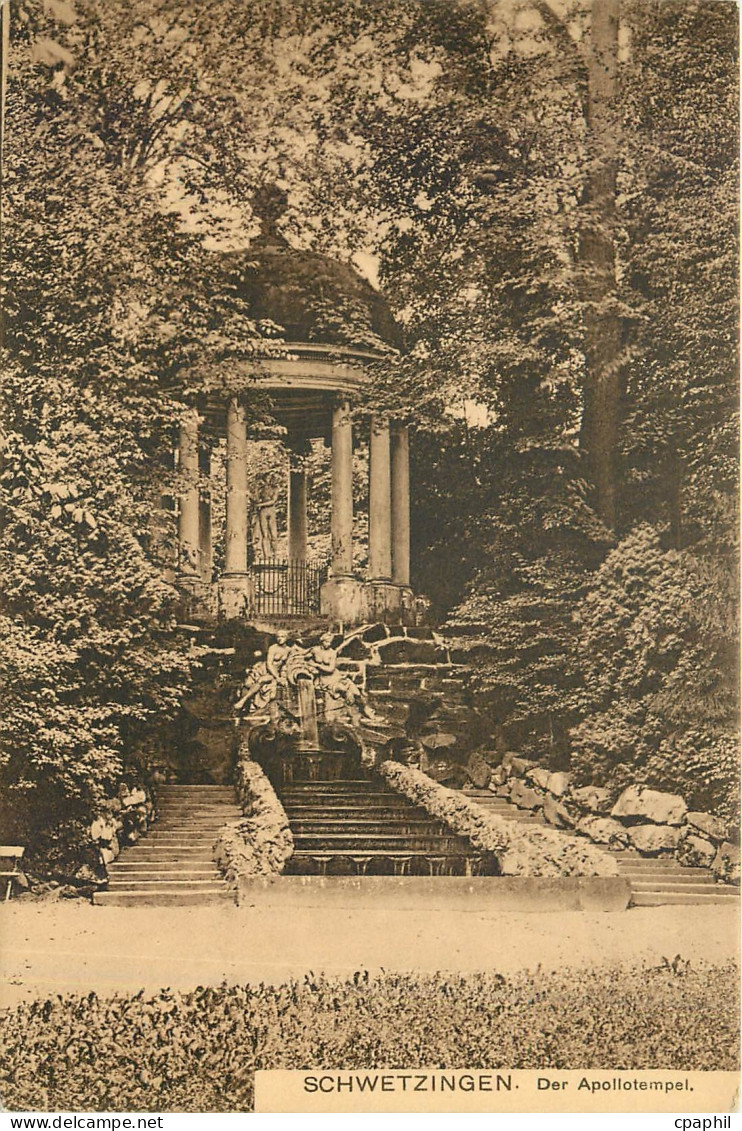 CPA Schwetzingen Der Apollotempel