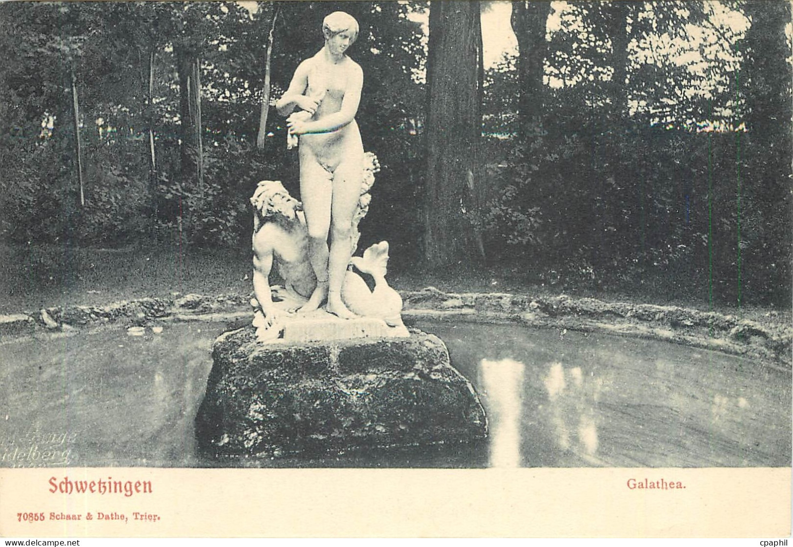 CPA Schwetzingen Galathea