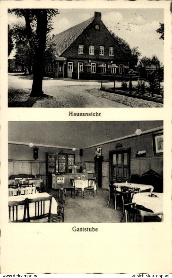CPA Seckenhausen Stuhr in Niedersachsen, Gasthaus, Gaststube