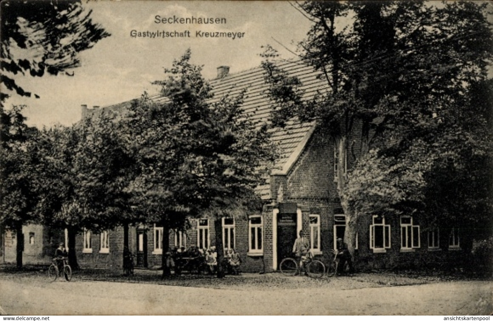 CPA Seckenhausen Stuhr in Niedersachsen, Gastwirtschaft Kreuzmeyer