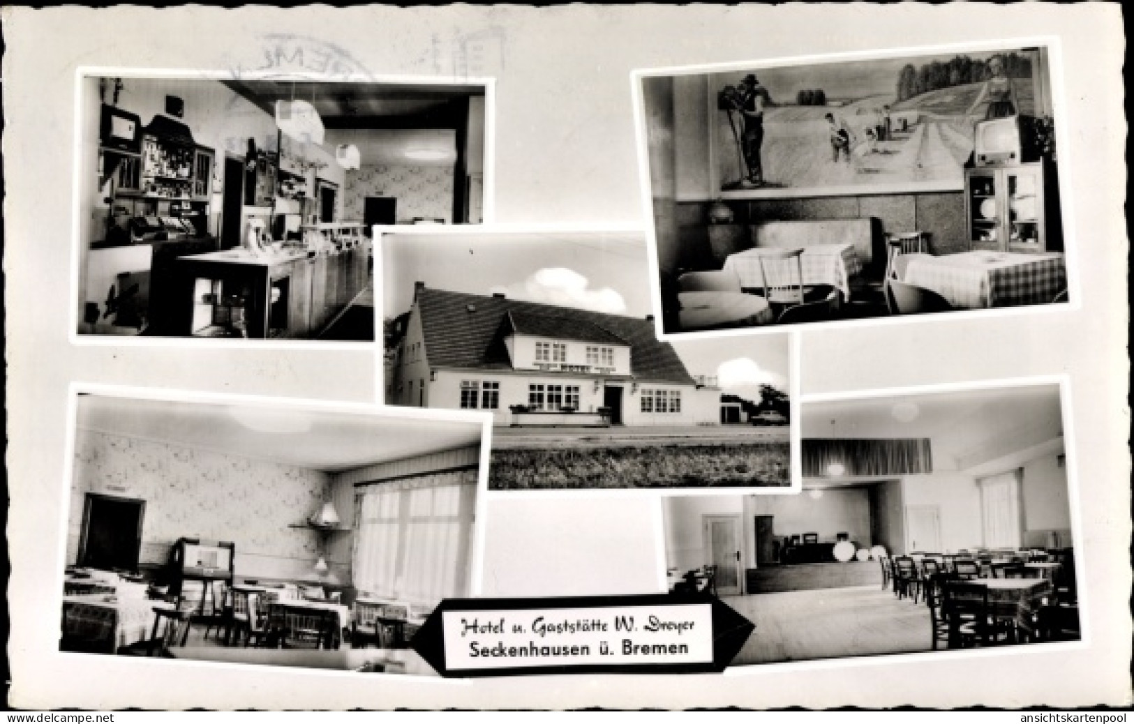 CPA Seckenhausen Stuhr in Niedersachsen, Hotel W. Dreyer