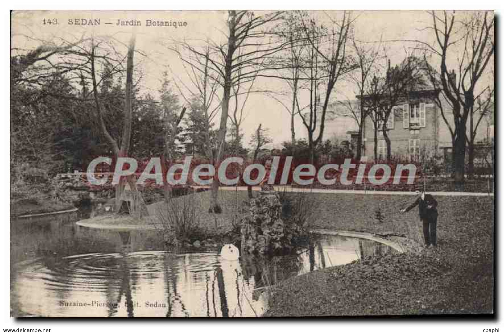 CPA Sedan Jardin Botanique