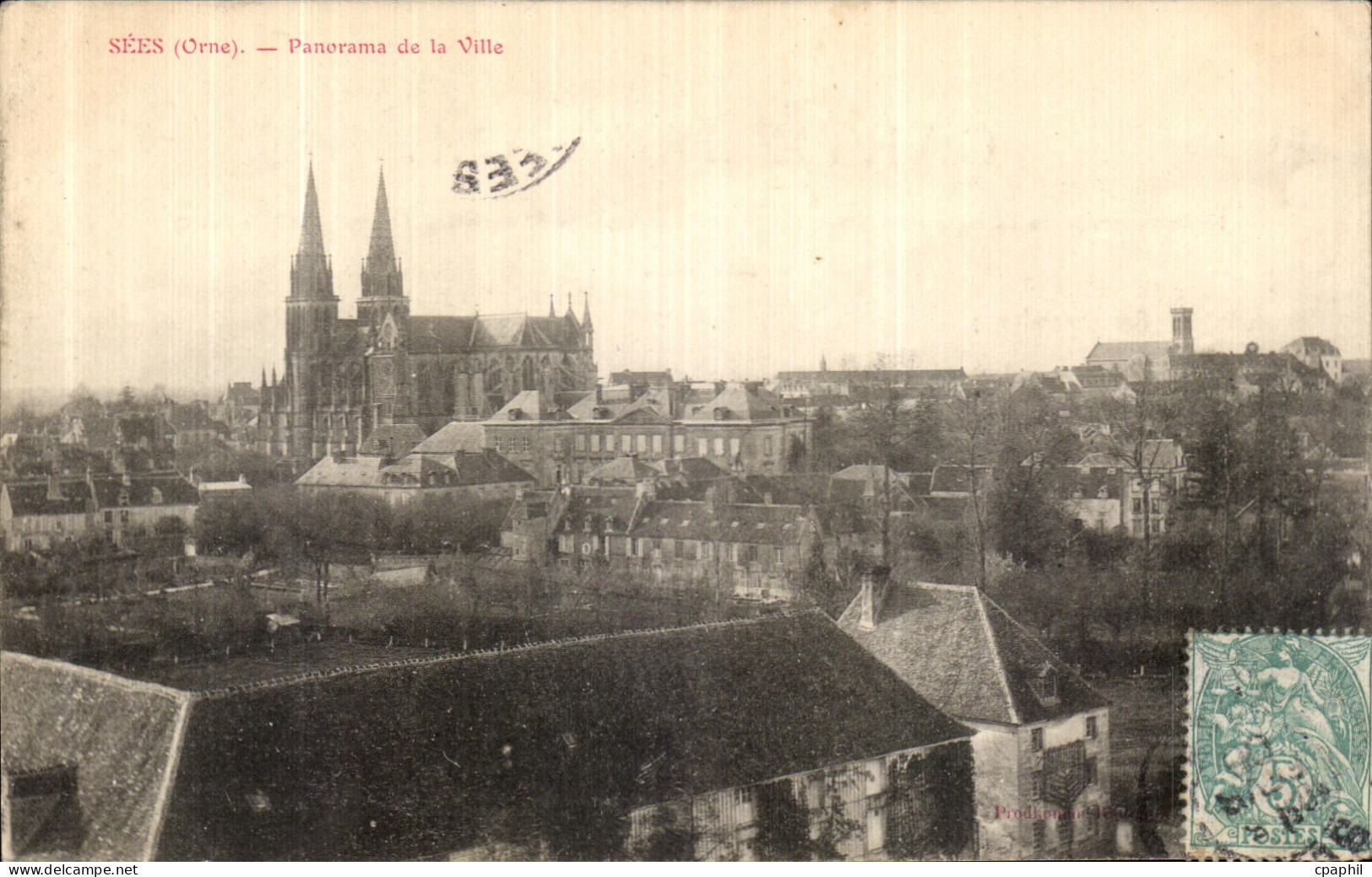 CPA Sees Panorama de la Ville