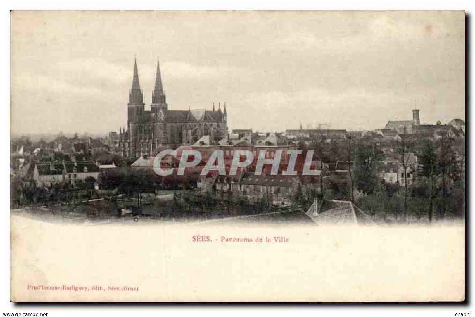 CPA Sees Panorama de la Ville
